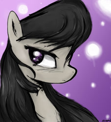 Size: 800x883 | Tagged: safe, artist:peperoger, character:octavia melody, species:earth pony, species:pony, bust, female, mare, solo