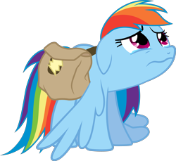 Size: 4992x4568 | Tagged: safe, artist:abion47, character:rainbow dash, episode:games ponies play, g4, my little pony: friendship is magic, absurd resolution, crying, sad, simple background, transparent background, vector
