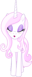 Size: 1280x3034 | Tagged: safe, artist:negatif22, character:fleur-de-lis, species:pony, species:unicorn, blushing, eyes closed, female, kissing, kissy face, mare, open mouth, simple background, solo, transparent background, vector