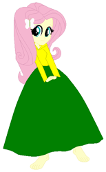 Size: 352x570 | Tagged: safe, artist:hubfanlover678, character:fluttershy, species:eqg human, g4, my little pony:equestria girls, female, girly, solo