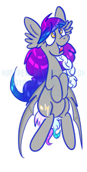 Size: 769x1518 | Tagged: safe, artist:twilightcomet, oc, oc only, oc:flicker flash, species:bat pony, species:pony, g4, bat pony oc, bat wings, female, mare, open mouth, simple background, solo, transparent background, wings