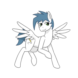 Size: 2048x2048 | Tagged: safe, artist:whitequartztheartist, oc, oc only, oc:white quartz, species:pegasus, species:pony, g4, male, simple background, solo, transparent background, wings