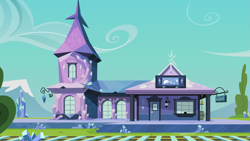 Size: 5333x3000 | Tagged: safe, artist:cloudshadezer0, absurd resolution, background, crystal empire, scenery, train station, vector