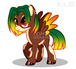 Size: 512x470 | Tagged: safe, artist:keyrijgg, oc, oc only, species:pony, g4, adoptable, art, auction, reference, simple background, solo, white background