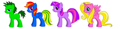 Size: 1628x400 | Tagged: safe, artist:rongothepony, oc, oc only, species:alicorn, species:pony, adoptable, alicorn oc, donut steel, not twilight sparkle, pony creator
