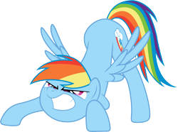 Size: 7822x5829 | Tagged: safe, artist:abion47, character:rainbow dash, absurd resolution, female, simple background, solo, transparent background, vector