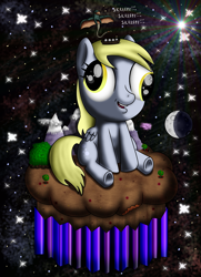 Size: 1523x2100 | Tagged: safe, artist:super-zombie, character:derpy hooves, species:pegasus, species:pony, female, mare, solo