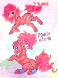 Size: 528x706 | Tagged: safe, artist:donenaya, character:pinkie pie, species:earth pony, species:pony, female, solo