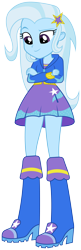Size: 3250x10000 | Tagged: safe, artist:floppychiptunes, character:trixie, equestria girls:equestria girls, g4, my little pony: equestria girls, my little pony:equestria girls, absurd resolution, clothing, example, female, legs, simple background, skirt, solo, transparent background, vector