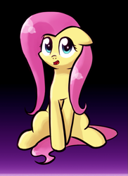 Size: 595x818 | Tagged: safe, artist:shovrike, character:fluttershy, female, solo