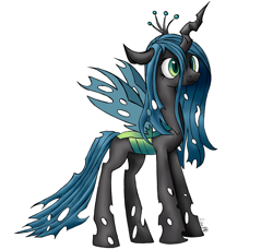 Size: 4000x3660 | Tagged: safe, artist:robsa990, character:queen chrysalis, cute, cutealis, female, happy, solo