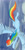 Size: 600x1200 | Tagged: safe, artist:bingodingo, character:rainbow dash, species:pegasus, species:pony, g4, both cutie marks, female, flying, mare, overhead view, solo, spread wings, underhoof, wings