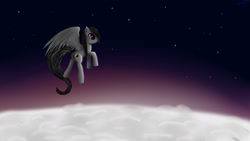 Size: 1920x1080 | Tagged: safe, artist:mrs-ponylicious, oc, oc only, beautiful, cloud, cloudy, flying, solo, sunset
