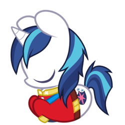 Size: 300x299 | Tagged: safe, artist:miikanism, character:shining armor, male, sleeping, solo