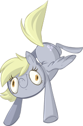 Size: 649x984 | Tagged: safe, artist:frostadflakes, character:derpy hooves, species:pegasus, species:pony, female, mare, simple background, solo, transparent background