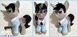 Size: 1285x622 | Tagged: safe, artist:sophillia, irl, ouran high school host club, photo, plushie, ponified