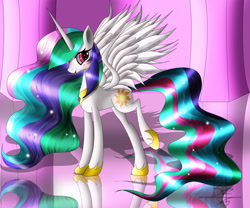 Size: 2400x2000 | Tagged: safe, artist:mrbrunoh1, character:princess celestia, female, solo