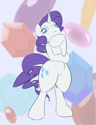 Size: 2587x3348 | Tagged: safe, artist:graphic-lee, character:rarity, species:pony, species:unicorn, bipedal, fantasy class, female, high res, mare, solo, tactician