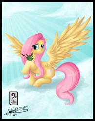 Size: 2668x3418 | Tagged: safe, artist:enyoiyourself, character:fluttershy, species:bird, high res