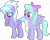 Size: 7487x6000 | Tagged: safe, artist:gamemasterluna, character:cloudchaser, character:flitter, species:pegasus, species:pony, episode:hurricane fluttershy, g4, my little pony: friendship is magic, absurd resolution, bow, cute, female, frown, hair bow, mare, raised hoof, simple background, spread wings, transparent background, vector, wings