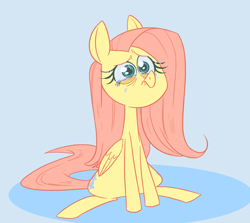 Size: 900x804 | Tagged: safe, artist:frostadflakes, character:fluttershy, female, sad, solo