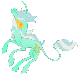 Size: 3366x3184 | Tagged: safe, artist:riisusparkle, character:lyra heartstrings, species:classical unicorn, female, get, glowing eyes, index get, leonine tail, milestone, rearing, simple background, solo, transparent background, vector