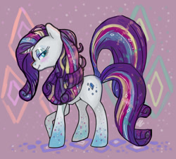 Size: 1000x900 | Tagged: safe, artist:staticdragon1, character:rarity, female, rainbow power, solo