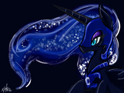 Size: 640x480 | Tagged: safe, artist:staticdragon1, character:nightmare moon, character:princess luna, female, solo