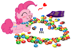 Size: 2127x1454 | Tagged: safe, artist:bb-k, character:pinkie pie, eating, eyes closed, female, solo