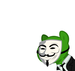 Size: 900x861 | Tagged: safe, artist:haloreplicas, oc, oc:anon, 4chan, anonymous, guy fawkes, guy fawkes mask, mask, ponified, simple background, transparent background, vector, wut face
