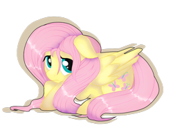 Size: 1024x768 | Tagged: safe, artist:sofilut, character:fluttershy, female, simple background, solo, transparent background