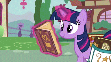 Size: 384x216 | Tagged: safe, artist:atanarix, character:apple bloom, character:scootaloo, character:sweetie belle, character:twilight sparkle, season 5, animated, book, countdown, cutie mark crusaders, female, image macro, meme
