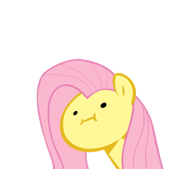 Size: 900x861 | Tagged: safe, artist:haloreplicas, character:fluttershy, hilarious in hindsight, simple background, transparent background, vector, wut face