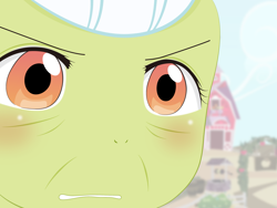 Size: 2675x2009 | Tagged: safe, artist:yuki endo, character:granny smith, species:anthro, ambiguous facial structure, face, gununu, high res, meme, reaction image