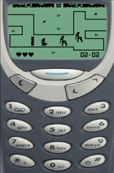 Size: 297x449 | Tagged: safe, artist:regularmouseboy, chase, fake screencap, leaves a lot to be desired, mobile, nokia 3310, pixel art, story of the blanks, ugh, zombie
