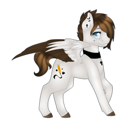 Size: 1024x1024 | Tagged: safe, artist:doodle-28, oc, oc only, species:pegasus, species:pony, solo