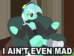 Size: 1600x1200 | Tagged: safe, artist:faikie, character:lyra heartstrings, female, i ain't even mad, image macro, meme, parody, reaction image, solo, the fresh prince of bel-air, will smith