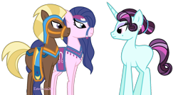 Size: 1704x916 | Tagged: safe, artist:estefania200, character:amira, character:haakim, character:principal abacus cinch, g4, my little pony:equestria girls, equestria girls ponified, ponified, simple background, transparent background, vector