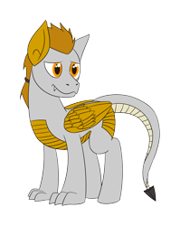Size: 1334x1674 | Tagged: safe, artist:wcnimbus, oc, oc only, oc:conway, species:dragon, species:pony, male, solo