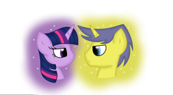 Size: 2512x1372 | Tagged: safe, artist:estefania200, character:comet tail, character:twilight sparkle, ship:cometlight, male, shipping, simple background, straight, transparent background, vector