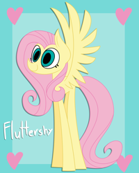 Size: 2194x2743 | Tagged: safe, artist:supercoco142, character:fluttershy, female, heart, long legs, solo