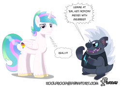 Size: 8400x6000 | Tagged: safe, artist:koolfrood, character:grubber, oc, oc:ian denney, species:alicorn, species:pony, my little pony: the movie (2017), absurd resolution, alicorn oc, movie, scooby doo, scrappy doo