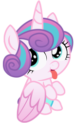 Size: 3689x6000 | Tagged: safe, artist:paganmuffin, character:princess flurry heart, species:alicorn, species:pony, episode:a flurry of emotions, g4, my little pony: friendship is magic, absurd resolution, baby, baby pony, behaving like a dog, cuddly, cute, cuteness overload, cutest pony alive, cutest pony ever, dawwww, female, flurrybetes, infantilism, puppy, silly, silly pony, simple background, smiling, solo, tongue out, transparent background, vector, weapons-grade cute