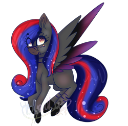 Size: 4331x4271 | Tagged: safe, artist:ohsushime, oc, oc only, oc:solar nova, species:pegasus, species:pony, absurd resolution, colored wings, female, mare, multicolored wings, simple background, solo, transparent background