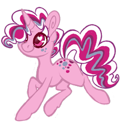 Size: 1063x1057 | Tagged: safe, artist:angei-bites, oc, oc only, oc:berry blast, species:pony, species:unicorn, female, heart eyes, mare, simple background, solo, transparent background, wingding eyes