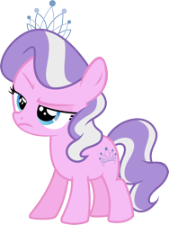 Size: 6256x8310 | Tagged: safe, artist:hourglass-vectors, character:diamond tiara, species:earth pony, species:pony, episode:the cutie pox, g4, my little pony: friendship is magic, .svg available, absurd resolution, female, filly, inkscape, mare, simple background, solo, transparent background, vector, vector trace