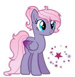 Size: 582x592 | Tagged: safe, artist:duyguusss, base used, character:starsong, species:pegasus, species:pony, g3, colored wings, female, g3 to g4, g3betes, generation leap, mare, multicolored wings, simple background, solo, transparent background