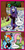 Size: 1500x3000 | Tagged: safe, artist:regularmouseboy, character:fluttershy, character:rainbow dash, character:rarity, species:anthro, species:pegasus, species:plantigrade anthro, species:unicorn, g4, alternate hairstyle, armpits, belly button, book, clothing, comic, cutie mark, dialogue, female, flat colors, football, hypnosis, hypnotized, leaves, mare, midriff, out of character, park, phone, pocket watch, recording, scared, speech bubble, sweat, sweater, sweatershy, tomboy, tomboy rarity, tree