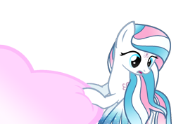 Size: 1112x786 | Tagged: safe, artist:duyguusss, base used, character:star catcher, species:pony, g3, cloud, female, g3 to g4, g3betes, generation leap, simple background, solo, transparent background