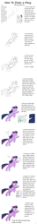 Size: 900x5400 | Tagged: safe, artist:muffinsforever, character:twilight sparkle, how to draw, tutorial